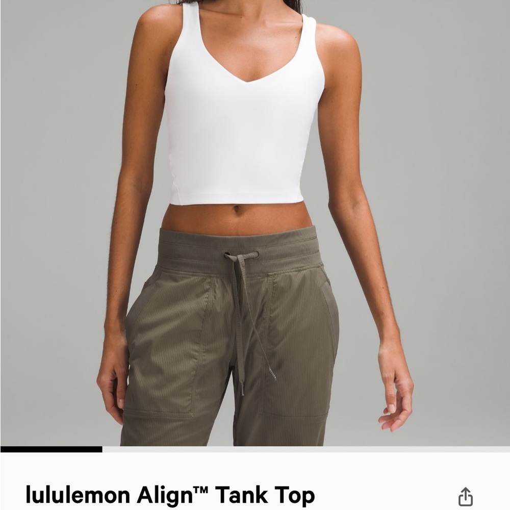 Lululemon align tank top 🤍 WHITE 🤍